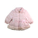 A Pink Puffer/Quilted Coats & Outerwear from Nicholas & Bears in size 12-18M for girl. (Front View)