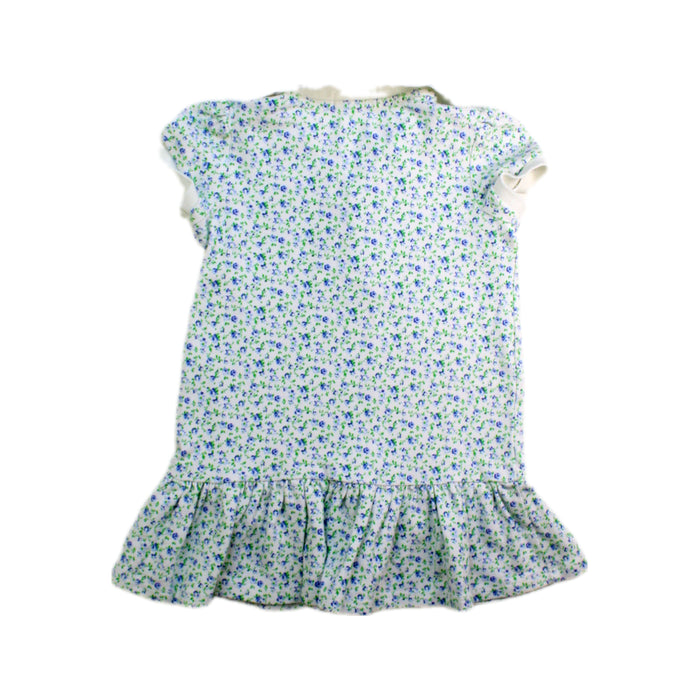 A Blue Short Sleeve Dresses from Ralph Lauren in size 12-18M for girl. (Back View)