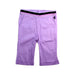 A Purple Casual Pants from Ferrari in size 2T for girl. (Front View)