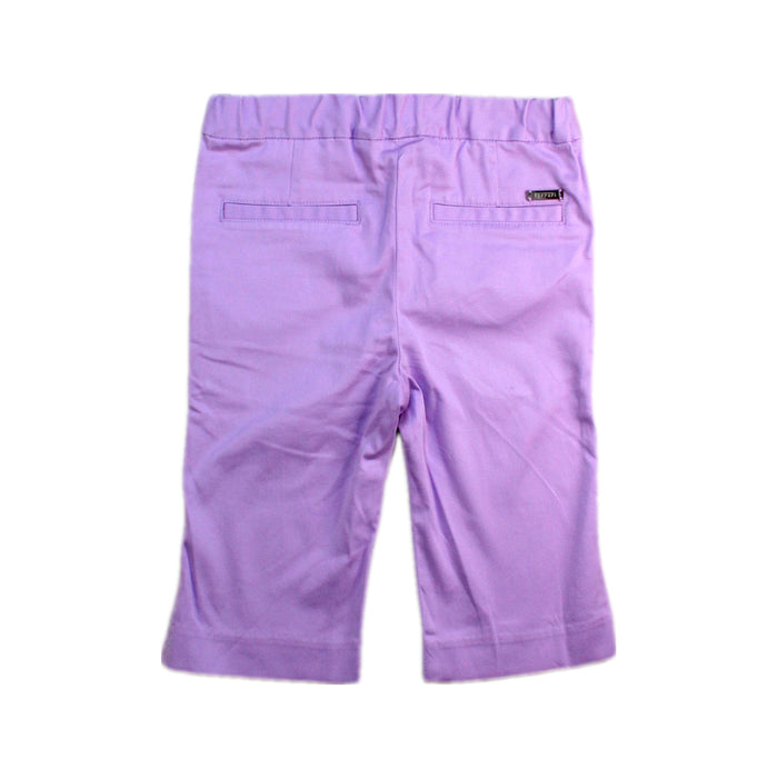 A Purple Casual Pants from Ferrari in size 2T for girl. (Back View)