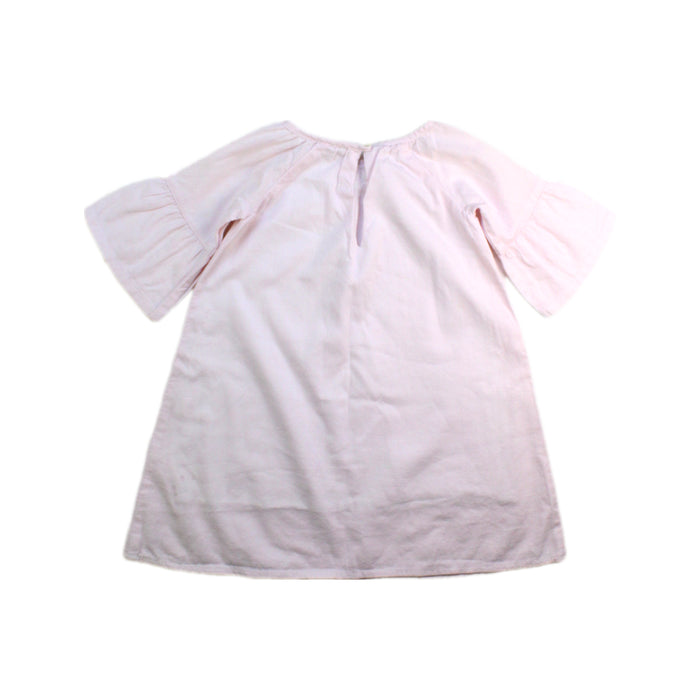 A Pink Short Sleeve Dresses from Bleu Comme Gris in size 12-18M for girl. (Back View)