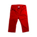 A Red Casual Pants from Jacadi in size 6-12M for girl. (Front View)