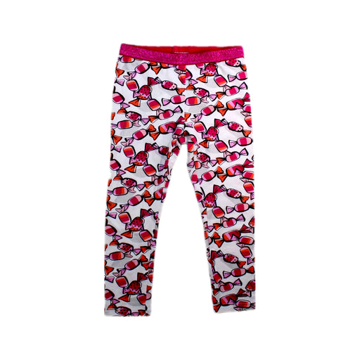 A Pink Leggings from Catimini in size 3T for girl. (Front View)