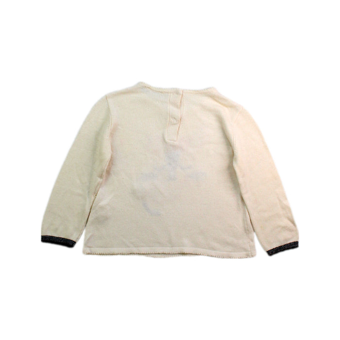 A Pink Long Sleeve Tops from Catimini in size 6-12M for girl. (Back View)