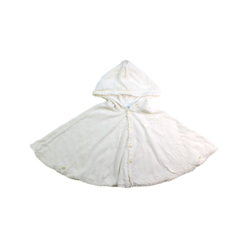 A White Capes & Ponchos from Miki House in size 3-6M for girl. (Front View)