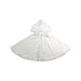 A White Capes & Ponchos from Miki House in size 3-6M for girl. (Front View)