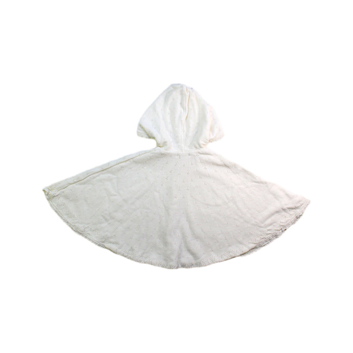 A White Capes & Ponchos from Miki House in size 3-6M for girl. (Back View)