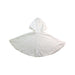 A White Capes & Ponchos from Miki House in size 3-6M for girl. (Back View)