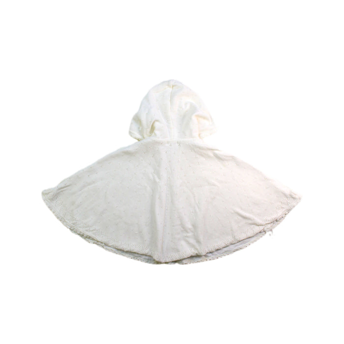 A White Capes & Ponchos from Miki House in size 3-6M for girl. (Back View)
