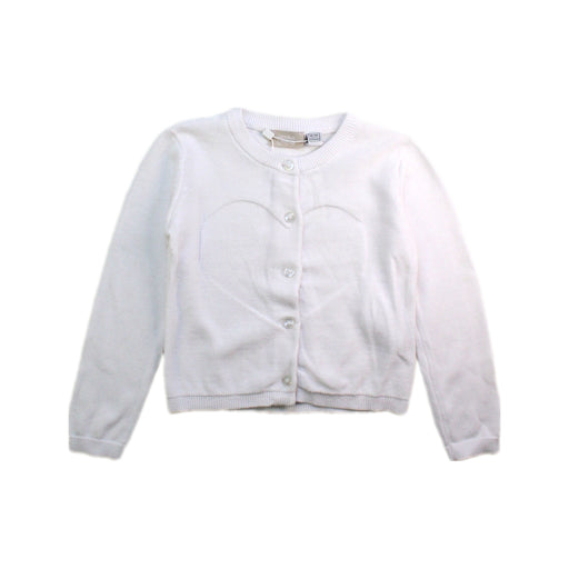 A White Cardigans from Chicco in size 12-18M for girl. (Front View)
