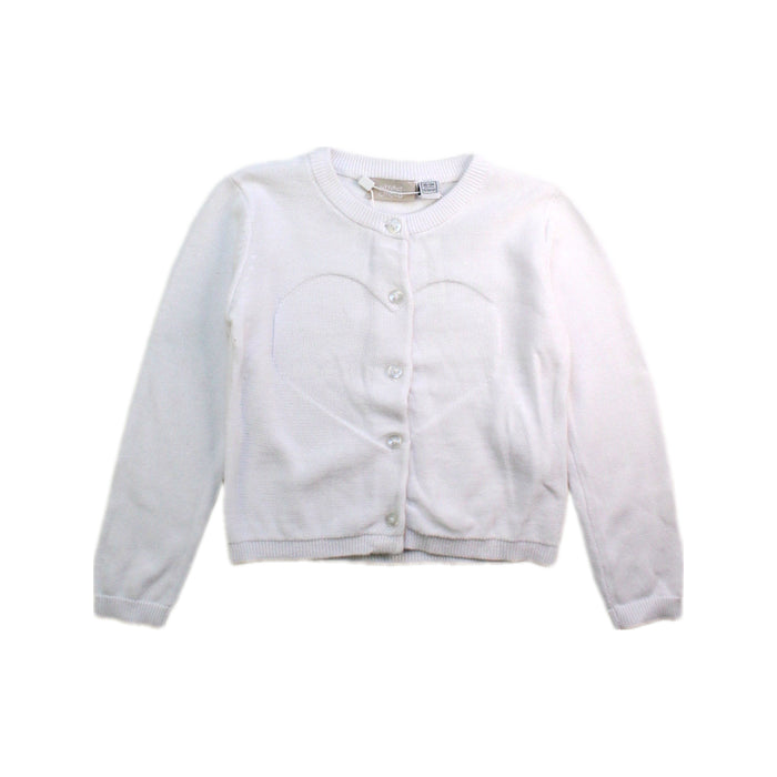 A White Cardigans from Chicco in size 12-18M for girl. (Front View)