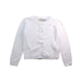 A White Cardigans from Chicco in size 12-18M for girl. (Front View)