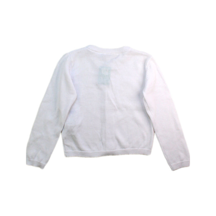 A White Cardigans from Chicco in size 12-18M for girl. (Back View)