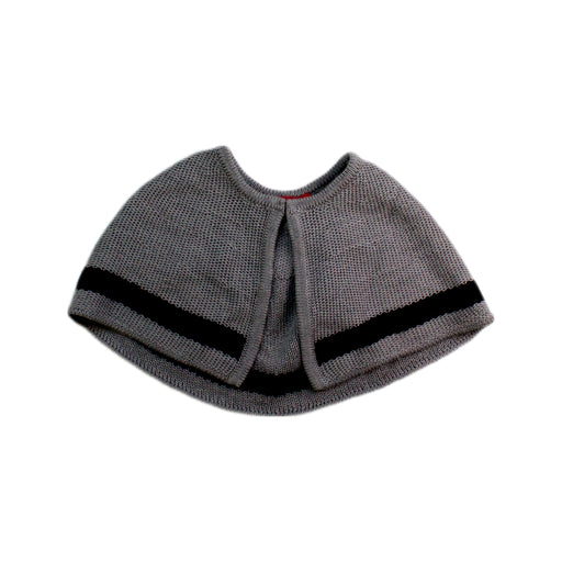 A Grey Capes & Ponchos from Ferrari in size 2T for girl. (Front View)