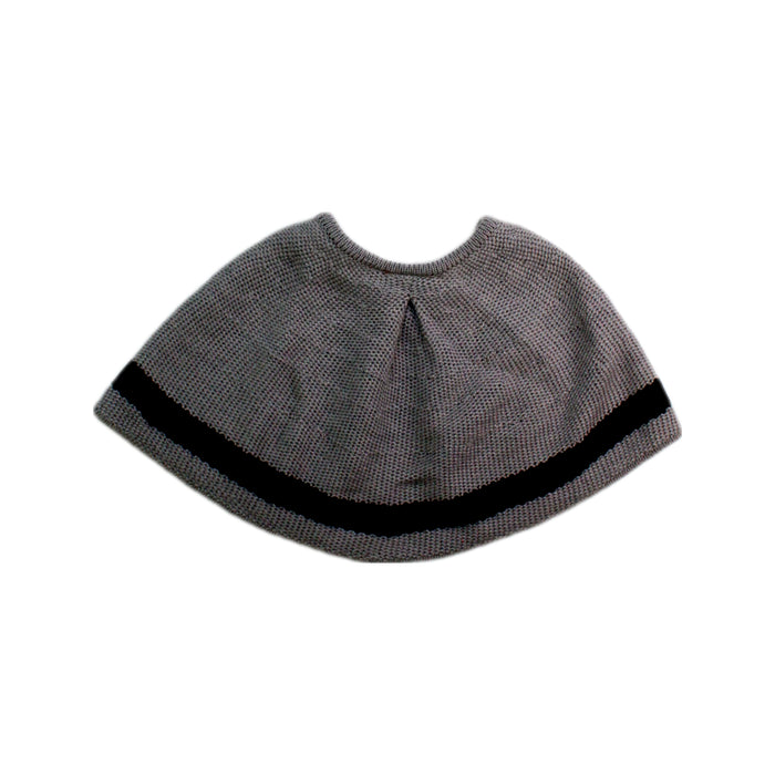 A Grey Capes & Ponchos from Ferrari in size 2T for girl. (Back View)