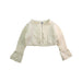 A Ivory Cardigans from I Pinco Pallino in size 6-12M for girl. (Front View)