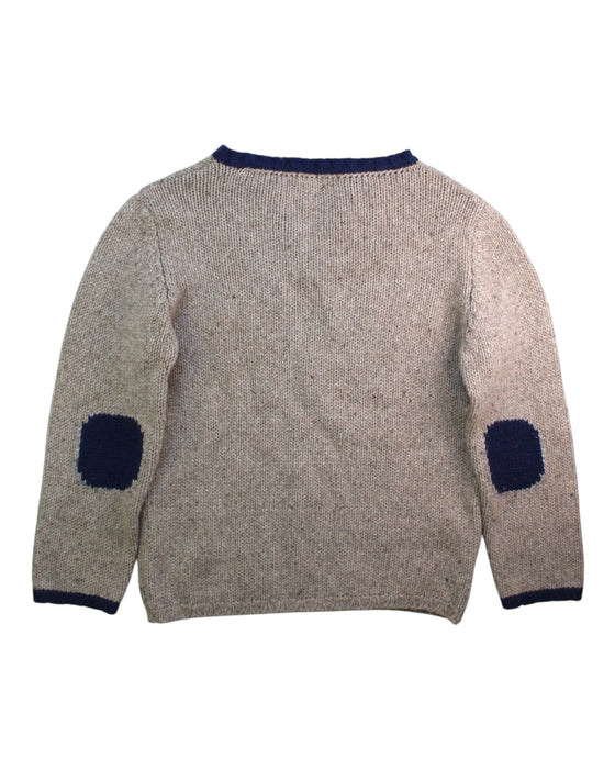A Beige Knit Sweaters from Fina Ejerique in size 10Y for boy. (Back View)