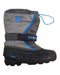 A Blue Ski Boots from Sorel in size 6T for boy. (Front View)