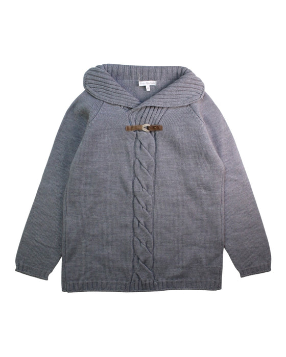 A Grey Knit Sweaters from Fina Ejerique in size 10Y for boy. (Front View)
