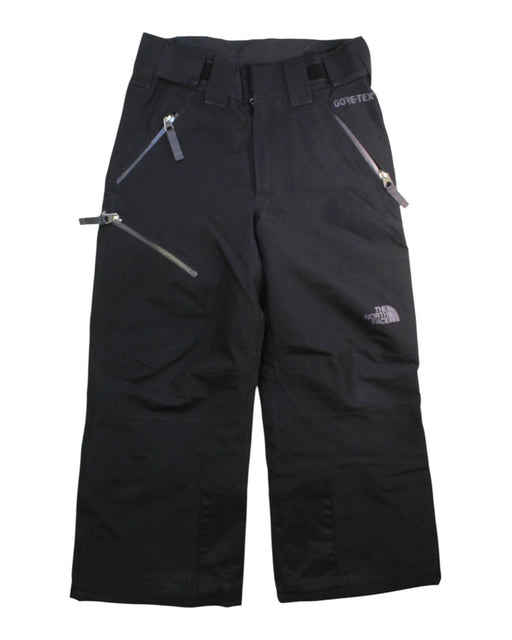 A Black Active Pants from The North Face in size 6T for boy. (Front View)
