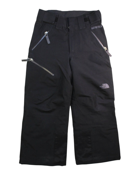 A Black Active Pants from The North Face in size 6T for boy. (Front View)