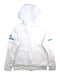 A White Hooded Sweatshirts from Adidas in size 10Y for boy. (Back View)