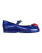 A Navy Flats from Mini Melissa in size 5T for girl. (Front View)