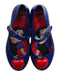 A Navy Flats from Mini Melissa in size 5T for girl. (Back View)