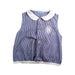 A Blue Sleeveless Shirts from Hakka in size 5T for girl. (Front View)