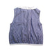 A Blue Sleeveless Shirts from Hakka in size 5T for girl. (Back View)