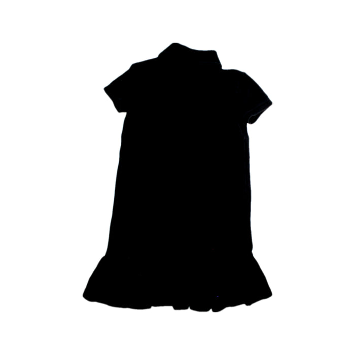 A Black Short Sleeve Dresses from Polo Ralph Lauren in size 6T for girl. (Back View)