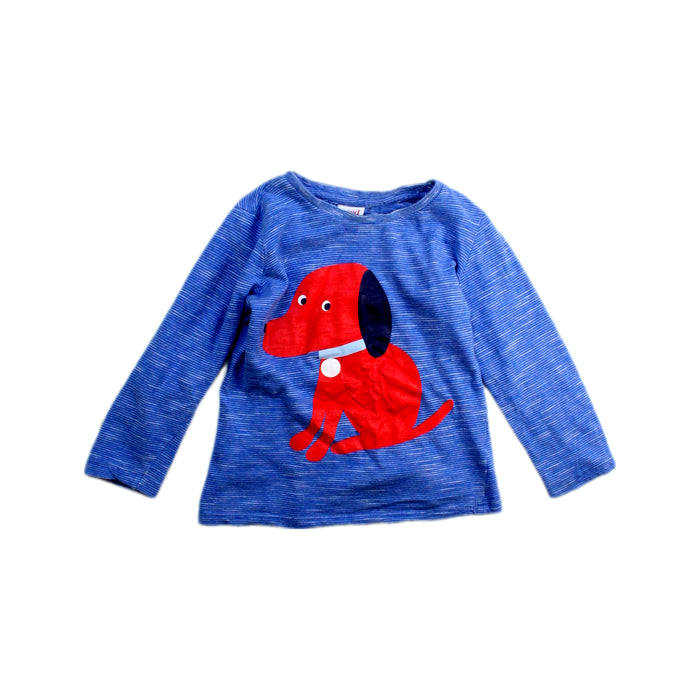 A Blue Long Sleeve T Shirts from Seed in size 18-24M for boy. (Front View)