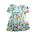 A Multicolour Short Sleeve Dresses from Stella McCartney in size 5T for girl. (Front View)