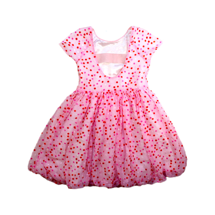 A Pink Short Sleeve Dresses from Baker by Ted Baker in size 6T for girl. (Back View)