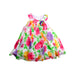 A Multicolour Sleeveless Dresses from American Princess in size 12-18M for girl. (Front View)