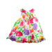 A Multicolour Sleeveless Dresses from American Princess in size 12-18M for girl. (Back View)