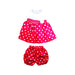 A Pink Dress Sets from American Princess in size 6-12M for girl. (Front View)