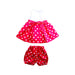 A Pink Dress Sets from American Princess in size 6-12M for girl. (Back View)