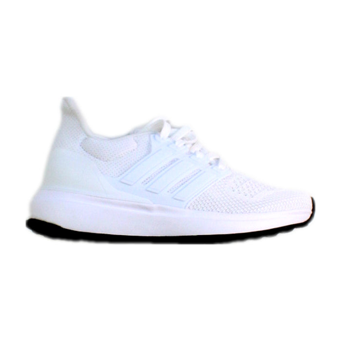 A White Sneakers from Adidas in size 6T for neutral. (Front View)