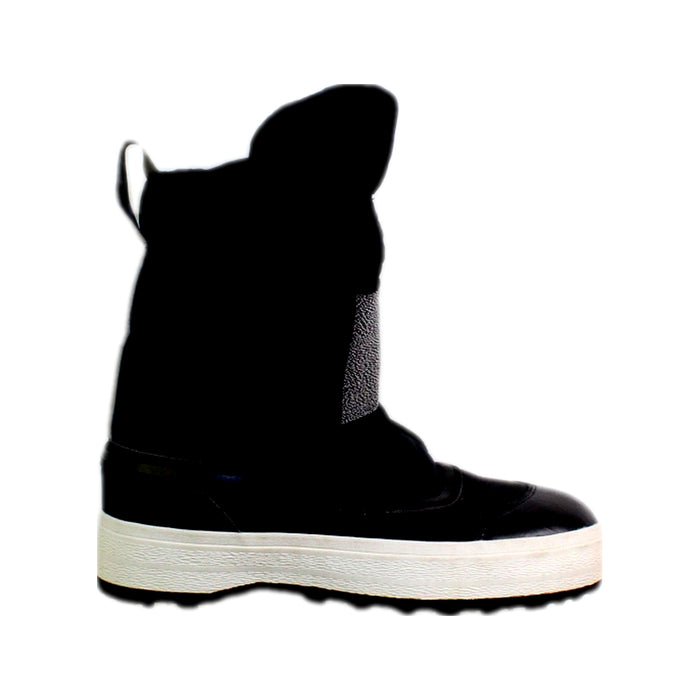 A Black Winter Boots from Adidas in size 11Y for girl. (Front View)