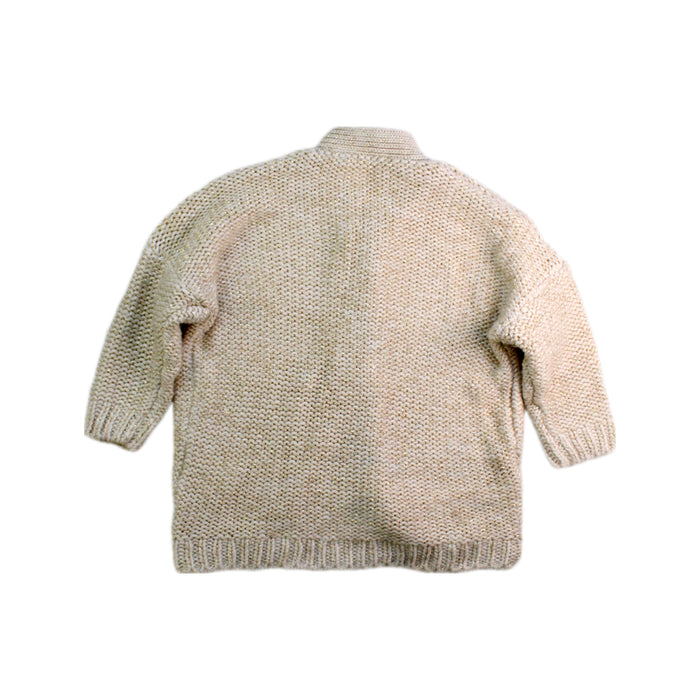 A Beige Cardigans from Chloe in size 2T for girl. (Back View)