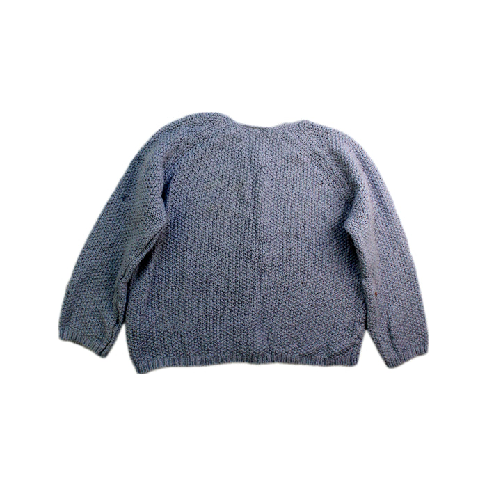 A Grey Cardigans from Seed in size 18-24M for boy. (Back View)