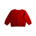 A Red Cardigans from Petit Bateau in size 12-18M for girl. (Back View)