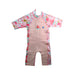 A Pink Wetsuits from Splash About in size 12-18M for girl. (Front View)