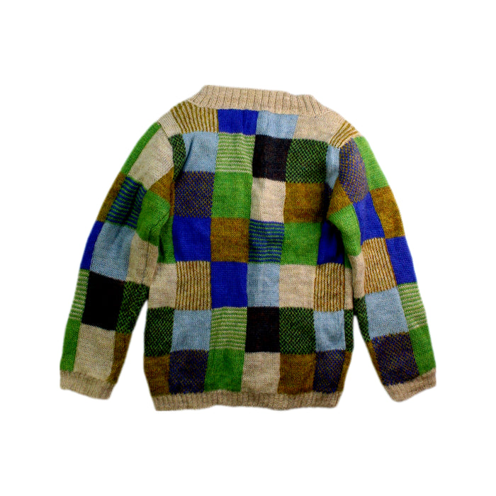 A Multicolour Cardigans from Oeuf in size 4T for neutral. (Back View)