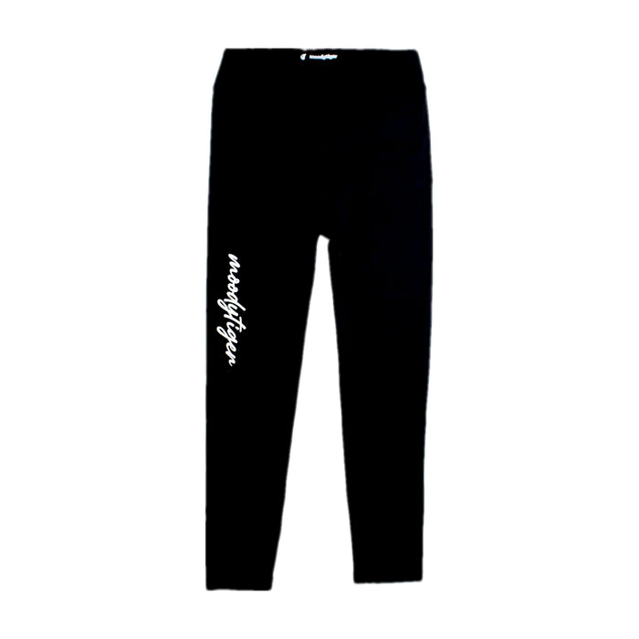 A Black Leggings from Moody Tiger in size 4T for girl. (Front View)