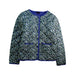 A Blue Puffer/Quilted Jackets from Sergent Major in size 9Y for girl. (Front View)