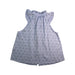 A Blue Sleeveless Shirts from Excuse My French in size 8Y for girl. (Back View)