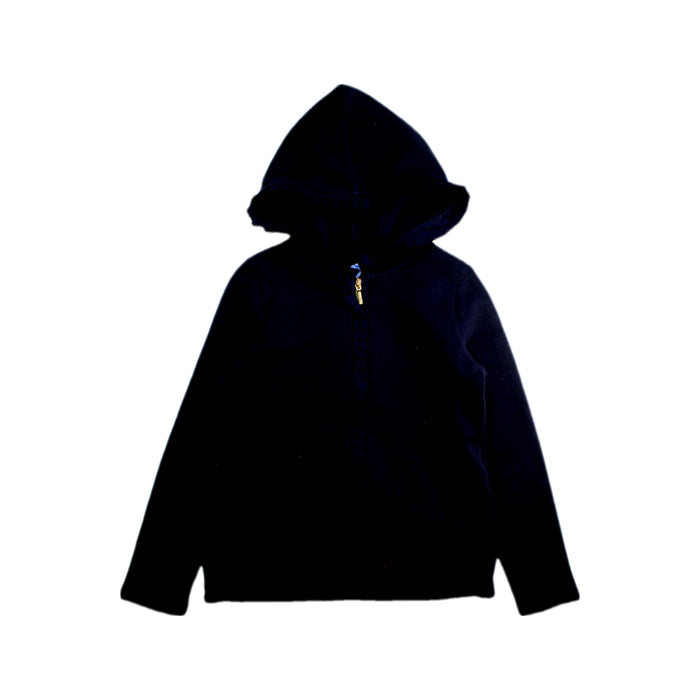 A Black Hooded Sweatshirts from Jacadi in size 8Y for girl. (Front View)
