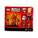 A Red Lego & Building Blocks from LEGO in size 10Y for boy. (Back View)